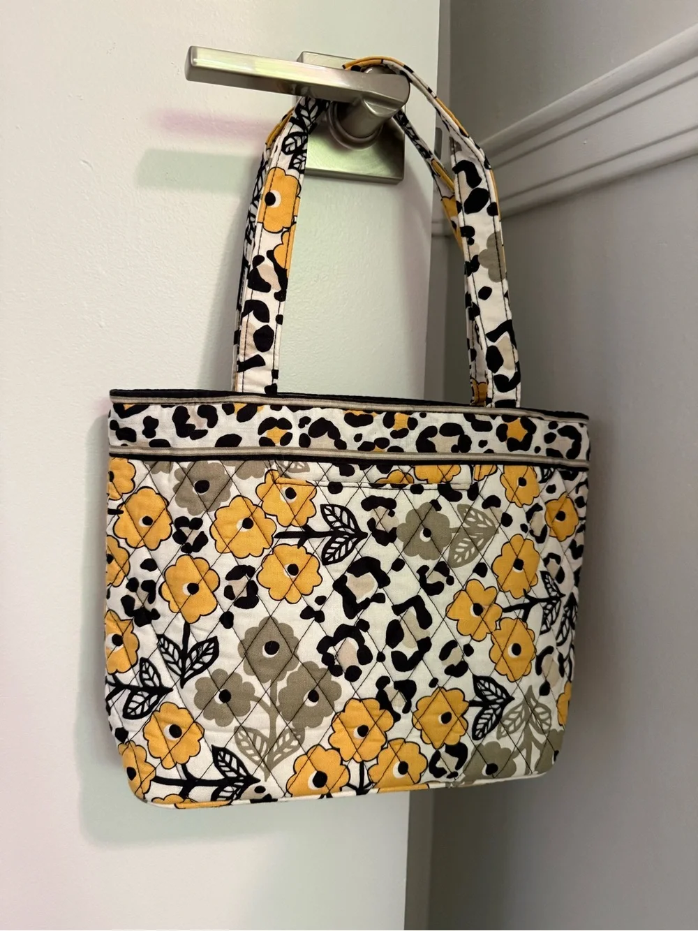 Vera Bradley Go Wild Mini tote with front pocket